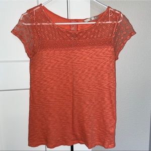 Lauren Conrad coral tee